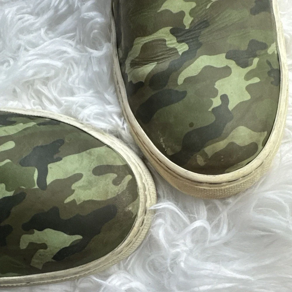 DEL TORO Italy Chukka Boots Men 13 Camo Leather Designer Quality Camouflage Rare